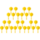 thumbnail image 1 of 5 Uds Plumas Y Ejes Integrados 2BA Tornillo en () Amarillo, 1 of 4