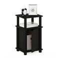thumbnail image 4 of Furinno Brahms 3-Tier End Table with Door, Espresso, Black, 4 of 8
