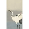 thumbnail image 2 of Ohara Koson 15x24 Black Ornate Framed Double Matted Museum Art Print Titled: Two Cranes (1900 - 1930), 2 of 5