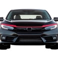 thumbnail image 1 of Spec-D Tuning HG-CV16RD-MD-BN Garniture de Calandre Rouge pour Honda Civic 2016-2018, 1 of 4