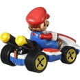thumbnail image 3 of Hot Wheels Mario Kart Mario 1:64 Scale Die-Cast Replica Vehicles For Kids Ages 3+ Years, 3 of 6