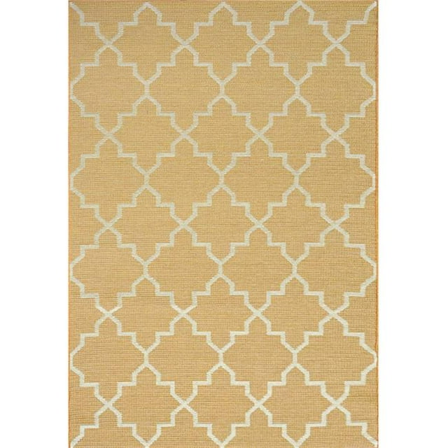 Dynamic Rugs NW710960038008 6 ft. 7 in. x 9 ft. 6 in. Newport 96003 Rectangle Contemporary Area Rug - 8008 Orange