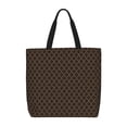 thumbnail image 1 of Easygdp Brown Moroccan Trellis Bolsa Tote para Mujer, Bolso de Hombro para Trabajo, Playa, Viajes, Compras y Supermercado, 1 of 7