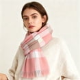 thumbnail image 2 of Winter Scarf for Women College Style Colored Warm Winter Cold Proof Neck Wrap Warm Scarf, 2 of 4