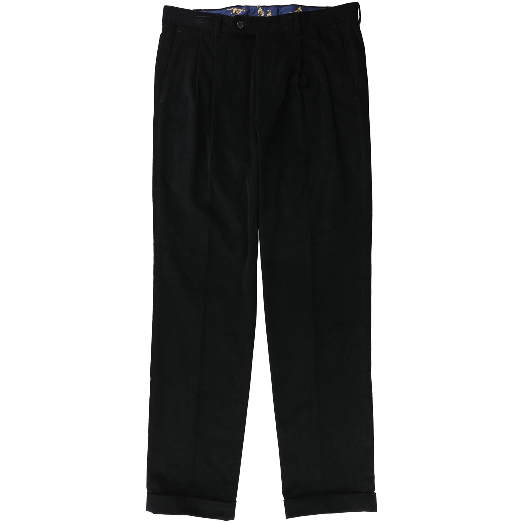 ralph lauren black corduroy pants