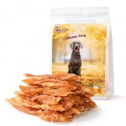 Pawmate Chicken Jerky Dog Treats, Premium Jerky Healthy Snacks for Small Medium Large Dogs, 27-30 ct Packet