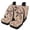 Camo Bows, variant on HUISEFOR 4 Pcs Camo Duck Car Seat Cover Full Set Elastic Polyester Breathable, Soft Easy to Installation, Front and Back Split Bench Protector, Universal Fit for Cars SUV