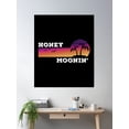 thumbnail image 2 of Honey Moonin Beach Honeymoon Vacation Men Women Couples Poster Wall Art, Modern Wall Decor, 12x18 UNFRAMED, 2 of 3