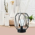 thumbnail image 4 of Simple European-style Electroplating Metal Craft Electronic Lamp Decoration Black, 4 of 6