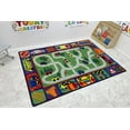 thumbnail image 2 of KidCarpet.com Driving Road Rug 6' x 8'6" Rectangle Multicolored, Educational Kids Car Rug for Nursery, Classroom, Playroom, Bedroom, Daycare Floor, 2 of 4