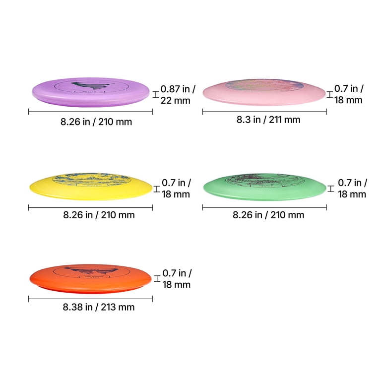 KFFKFF 6-Piece Disc Golf Starter Set, Beginner photo 8