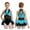 Light Blue, variant on iixpin Kids Girls Latin Jazz Tulle Skirted Bodysuit Sequin Ballroom Dancewear Feather Ballet Dance Leotard Royal Blue 8