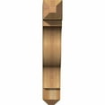 thumbnail image 3 of Ekena Millwork 6"W x 26"D x 34"H Funston Craftsman Rough Sawn Bracket, Western Red Cedar, 3 of 13