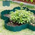 thumbnail image 1 of Plastic Garden Fence, Decorative Flower Bed Border With Interlocking Design, for Outdoor Landscape Zoning, Green, 1 of 6