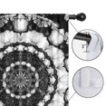 thumbnail image 4 of Blackout Kids Curtains,Black White Tie Dye Mandala Pattern Childrens Insulated Curtains Set Of 2,Bedroom Essentials,Toddler Room Decor 42"x54", 4 of 5