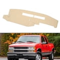 thumbnail image 1 of Cubierta del tablero Alfombrilla del tablero para Chevy Silverado 1988-1994 Poliéster Beige, 1 of 1
