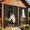 Charcoal, variant on SNITIE Outdoor Velvet Curtains 4 Panels, Rod Pocket Water Resistant Outdoor Drapes for Patio Porch Pergola, 2.7" Rod Pocket, 14 Colors, 52x84 52x96 52x108 Inch