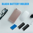 thumbnail image 2 of 2Pcs Black Battery Holder for 3 x 1.5V AAA Batteries Flashlight Torch, 2 of 8