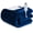 Navy Blue, variant on Heated Blanket Electric Grey Throw - 50"x60" Heating Blanket Throw 1/2/4/6/8 Hours Auto-Off 8 Heat Level Over-Heat Protection Ribbed Flannel Sherpa Electric ETL Certification