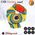 thumbnail image 1 of Womens' Hearting Warming Scarf FashionableSmart Mobile Power USB Charging Neck And Shoulder Winter Cold Protection And Warm Heating Men And Women Scarf, 1 of 5