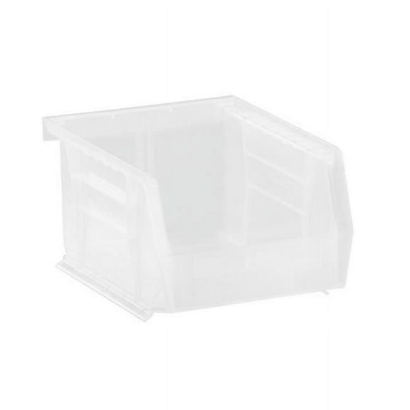 Quantum Storage 4-1/8 in. W X 3 in. H Storage Bin Plastic 1 compartments Clear