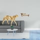thumbnail image 2 of Escultura De Guepardo Dorado, Sofá En Miniatura, Animal De Mesa, Centro De Mesa, Banco De Madera, Adorno Decorativo Para Oficina, Hogar, Casa De Muñecas, Decoración, 2 of 8