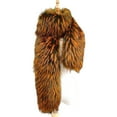 thumbnail image 5 of harmtty Women Long Scarf Solid Color Thickened Scarf Imitation Fox Fur Versatile Soft Scarf Winter Outdoor Wear, 5 of 7