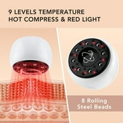 4-in-1 Smart Dynamic Cupping Set – 9-Level Electric Cupping Kit for Back, Neck, Legs & Muscle Relaxation – Portable Rechargeable Massager (White)