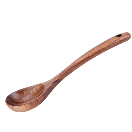 

Zaqw Teak Soup Spoon With Long Handle Food Grade Household Spoon For Home Restaurant Hotel Soup Spoon Kitchen Spoon