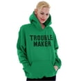 thumbnail image 3 of Trouble Maker Rebel College Party Hoodie Sweatshirt Women Men Brisco Brands S, 3 of 6