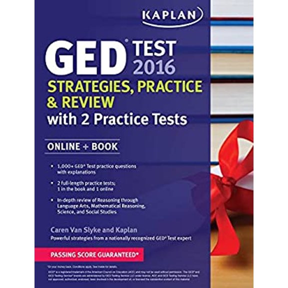 Pre-Owned Kaplan GED Test 2016 Strategies, Practice, and Review: Online + Book (Kaplan Test Prep) (Paperback) 162523306X 9781625233066