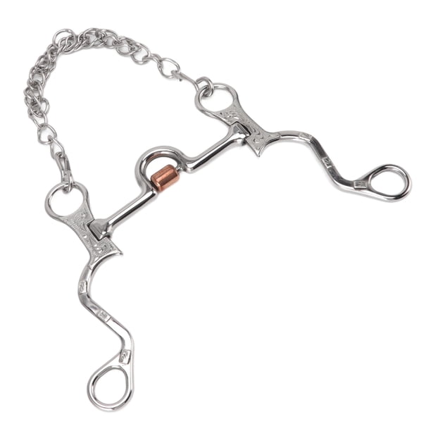 Broca De Filete, Filete De Boca De Caballo Pulido Fino De Seguridad De 120 Mm Para Equipos Ecuestres