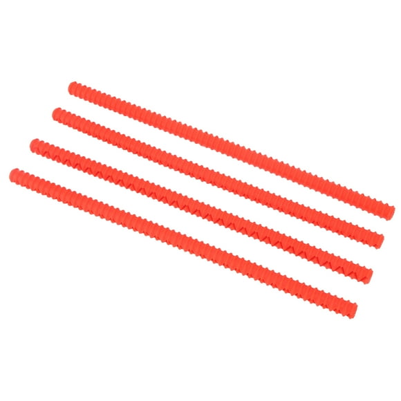 4pcs Oven Rack Protectors,Heat Silicone Oven Guards Child Toaster Baking Edge Silicone Oven Rack For Oven