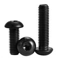 thumbnail image 4 of Button Head Socket Cap Screws,Pan Head Socket Cap Screws. 12.9 Grade Alloy Steel, Black Oxide, Fully Threaded, Machine Thread, 4 of 6