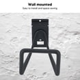 thumbnail image 3 of Hose Hanging Hook, Iron Anti Skid Wall Mounted Sturdy Universal Hose Hanger Space Saving  For Garage, 3 of 8