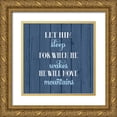 thumbnail image 1 of Robinson, Tamara 26x26 Gold Ornate Wood Framed with Double Matting Museum Art Print Titled - Let Him Sleep, 1 of 4