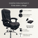 thumbnail image 2 of Silla Ejecutiva De Oficina Ergonómica X-PROSS Silla de oficina reclinable XP-SOEJBK-B, 2 of 7