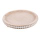 thumbnail image 4 of Rustic Farmhouse Round Serving Plate For Home Display Coffee Serving And Breakfast Serving 31.00X31.00X3.00CM With Sturdy Wood Construction, 4 of 5