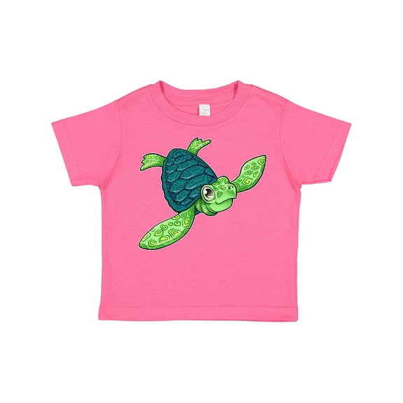 Inktastic Sea Turtle with Swirls Boys or Girls Toddler T-Shirt