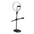 thumbnail image 1 of Luz del anillo LED Yuyangstore con soporte para teléfono doble, 1 of 8