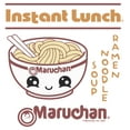 thumbnail image 2 of Women's Maruchan Smiley Instant Lunch  Graphic Tee White Large, 2 of 4