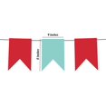 thumbnail image 4 of Guirnalda Swanky Party Box Patriots Football de cartulina, 4 of 6