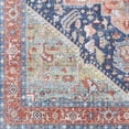 thumbnail image 4 of Mark&Day Area Rugs, 8x10 Maasdriel Traditional Navy Area Rug, Blue White Carpet for Living Room, Bedroom or Kitchen (7'6" x 9'6"), 4 of 11