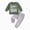 boy outfits-Green, variant on TOWED22 Toddler Boy Girl Clothes Long Sleeve Graphic Crewneck Sweatshirt Sweatpants Casual Fall Winter Outfits 2Pcs Set(Black,6-12 M)