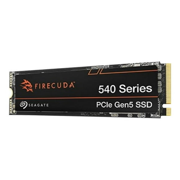 Seagate FireCuda 540 ZP2000GM3A004 - SSD - encrypted - 2 TB - internal - M.2 2280 (double-sided) - PCI Express 5.0 x4 (NVMe) - Self-Encrypting Drive (SED), TCG Opal Encryption 2.01 - with 3 years Seagate Rescue Data Recovery