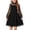 Black, variant on Arshiner Girls Formal Dress Fall Long Sleeve Church Funeral Tulle DressesBlack Size 10-12