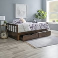 thumbnail image 3 of Harper 2-Drawer Daybed with Trundle and Storage, Espresso, Twin, 3 of 18
