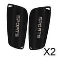 thumbnail image 1 of 2x2 Uds. Espinilleras De Fútbol, ​​tablero Protector Deportivo Para Pantorrillas Para Niños, Niños, Mujeres, Negro, 1 of 8