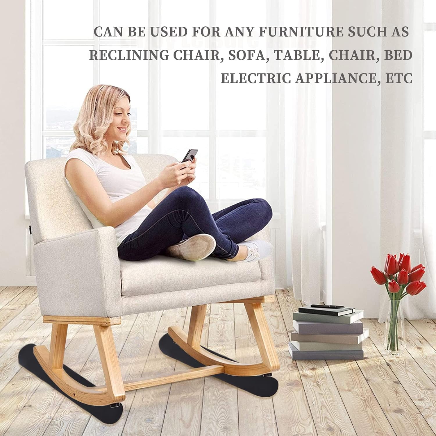 4 Pcs Anti Slip Furniture Pads for Recliner Recliner Non Slip Grippers Recliner Floor Protector Non Skid Furniture Pads for Hardwood Floors Recliner Pads to Prevent Furniture Sliding Walmart