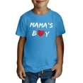 thumbnail image 4 of MEZZALL MAMA'S BOY Toddler Boy Shirt Baby Tee Cozy Dailywear, Blue, 4-5 Years, 4 of 4
